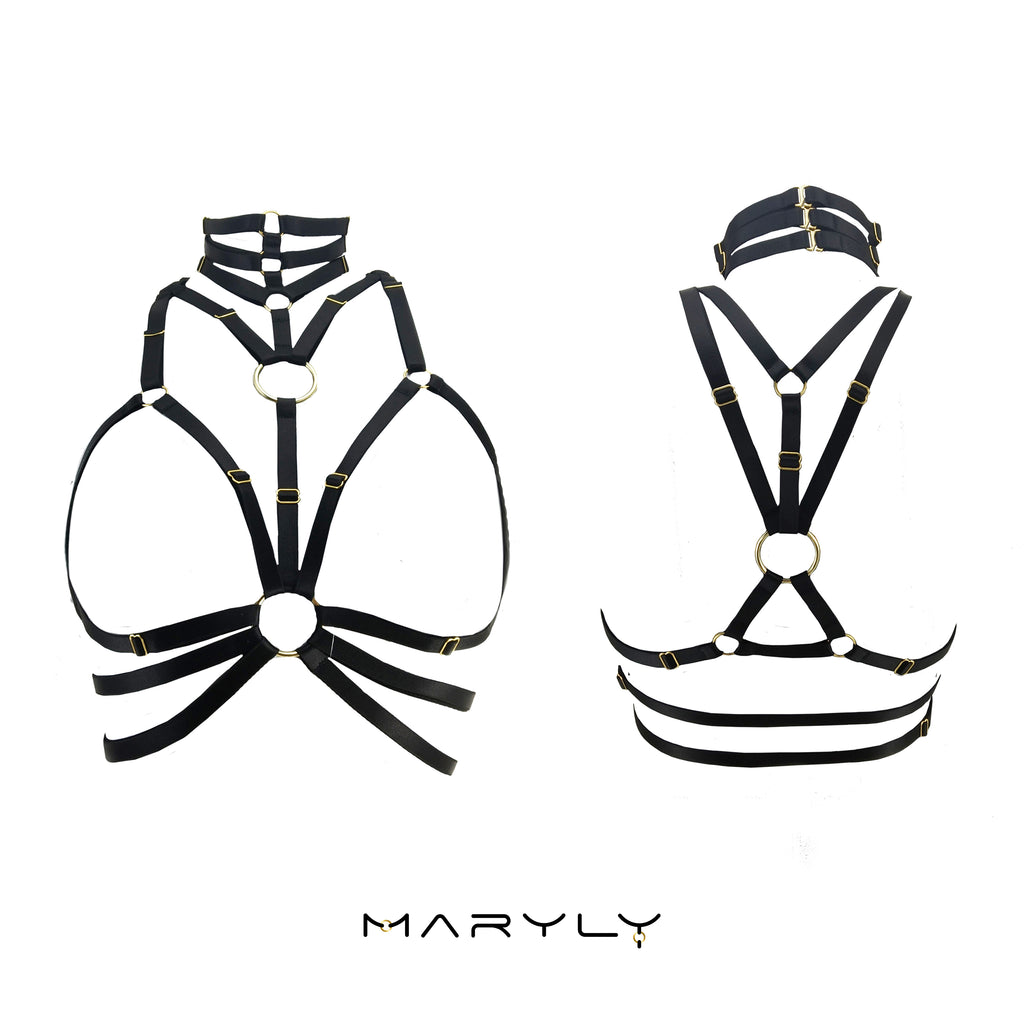 Women's Adjustable Body Harness | Handmade Fashion Harness – MARYLY