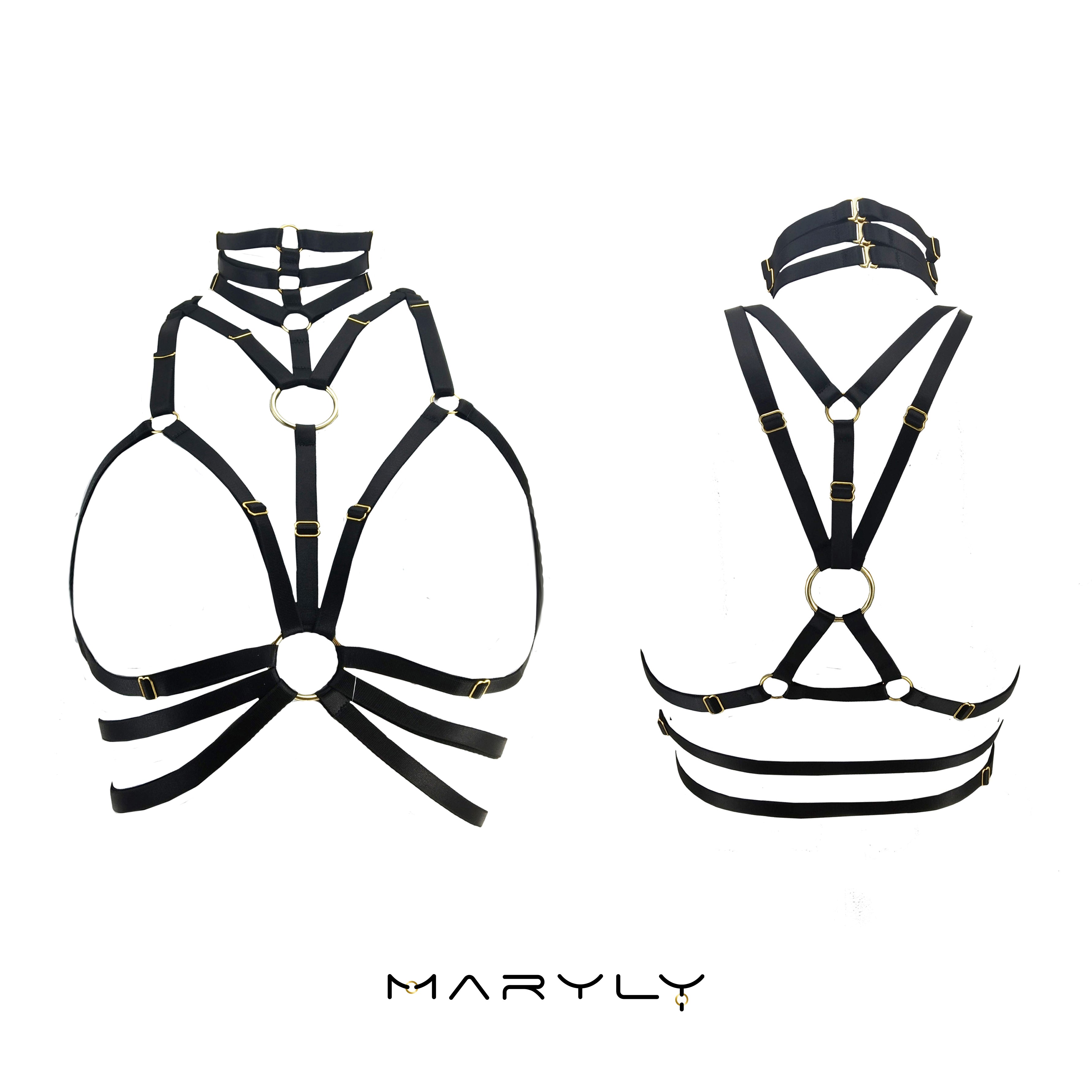 Women's Adjustable Body Harness | Handmade Fashion Harness – MARYLY